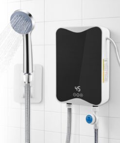 Wall Mounted 5500W Bathroom 3 Seconds Instant Water Heater for Shower RYK 002