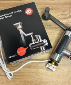 LED Metal Instant Electric Kitchen Faucet Water Tap কিচেনের প্রিমিয়াম ইলেক্ট্রিক ওয়াটার ট্যাপ RY 016