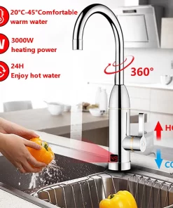 Instant Electric Heating Plastic Water Faucet  কিচেনের ইলেক্ট্রিক ওয়াটার ট্যাপ RX 012