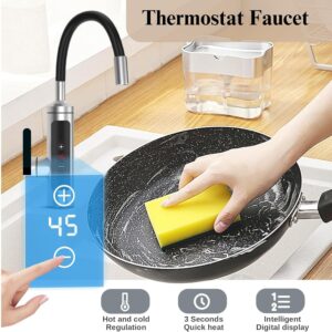 Alternative view of Electric Kitchen Faucet Touch Screen Temp Adjusted LED Water Tap - টাচ স্কিন ইলেক্ট্রিক ওয়াটার ট্যাপ RY 011