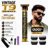 Vintage T9 Hair Clipper Trimmer - ব্যাটারি খুলে চার্জ দিতে হবে