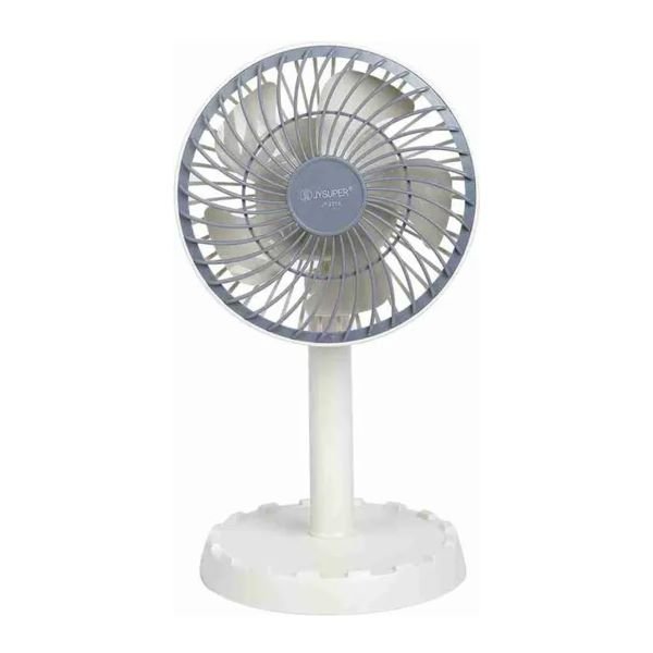 JY SUPER Rechargeable Hanging/Desk Fan JY 2218 - সব দিকে ঘুড়বে ২২১৮ - Image 2