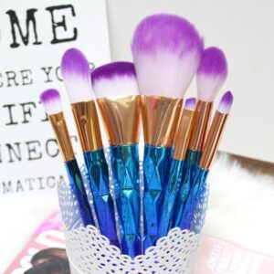 Alternative view of 10pcs Mermaid Makeup Brush Set