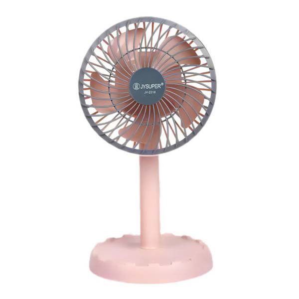 JY SUPER Rechargeable Hanging/Desk Fan JY 2218 - সব দিকে ঘুড়বে ২২১৮ - Image 3