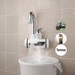 দেওয়ালের জন্য - Electric Hot Cold Water Tap Wall Mount