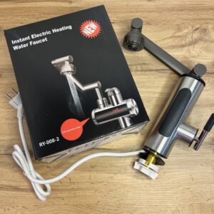 LED Metal Instant Electric Kitchen Faucet Water Tap কিচেনের প্রিমিয়াম ইলেক্ট্রিক ওয়াটার ট্যাপ RY 016