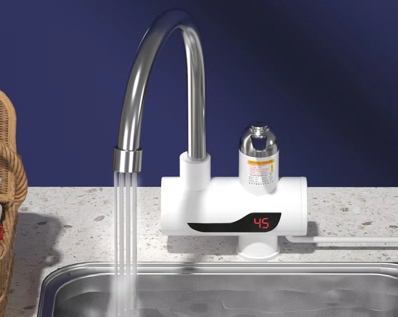 Electric Hot Cold Water Tap Basin Fittings (বেসিন সিঙ্ক এর জন্য) - Image 3