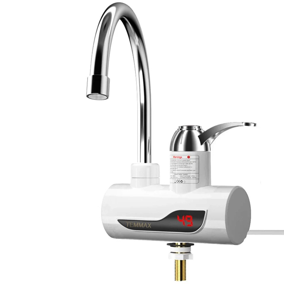 Electric Hot Cold Water Tap Basin Fittings (বেসিন সিঙ্ক এর জন্য) - Image 2