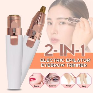 Rechargeable 2 in 1 Hair Remover -  2 in 1 লেডিস হেয়ার রিমুভার