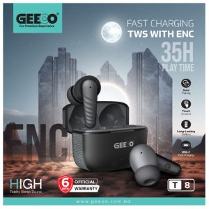 GEEOO T8 Fast Charging TWS with ENC