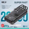 GEEOO P850 20000mAh Super Fast Charging Power Bank | 22.5W
